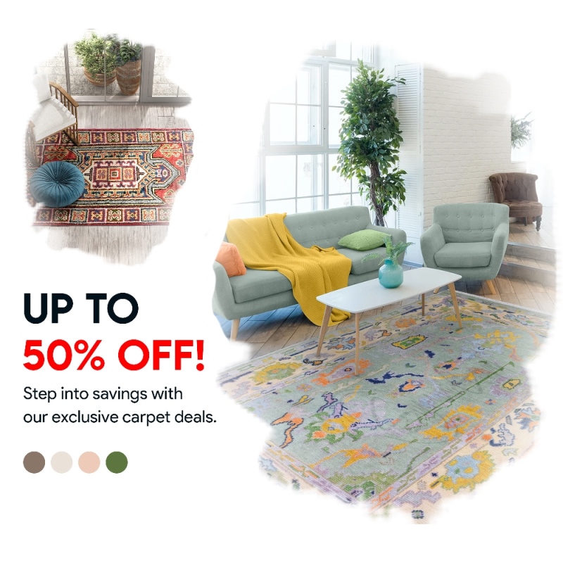 Simnani Carpet 50% OFF